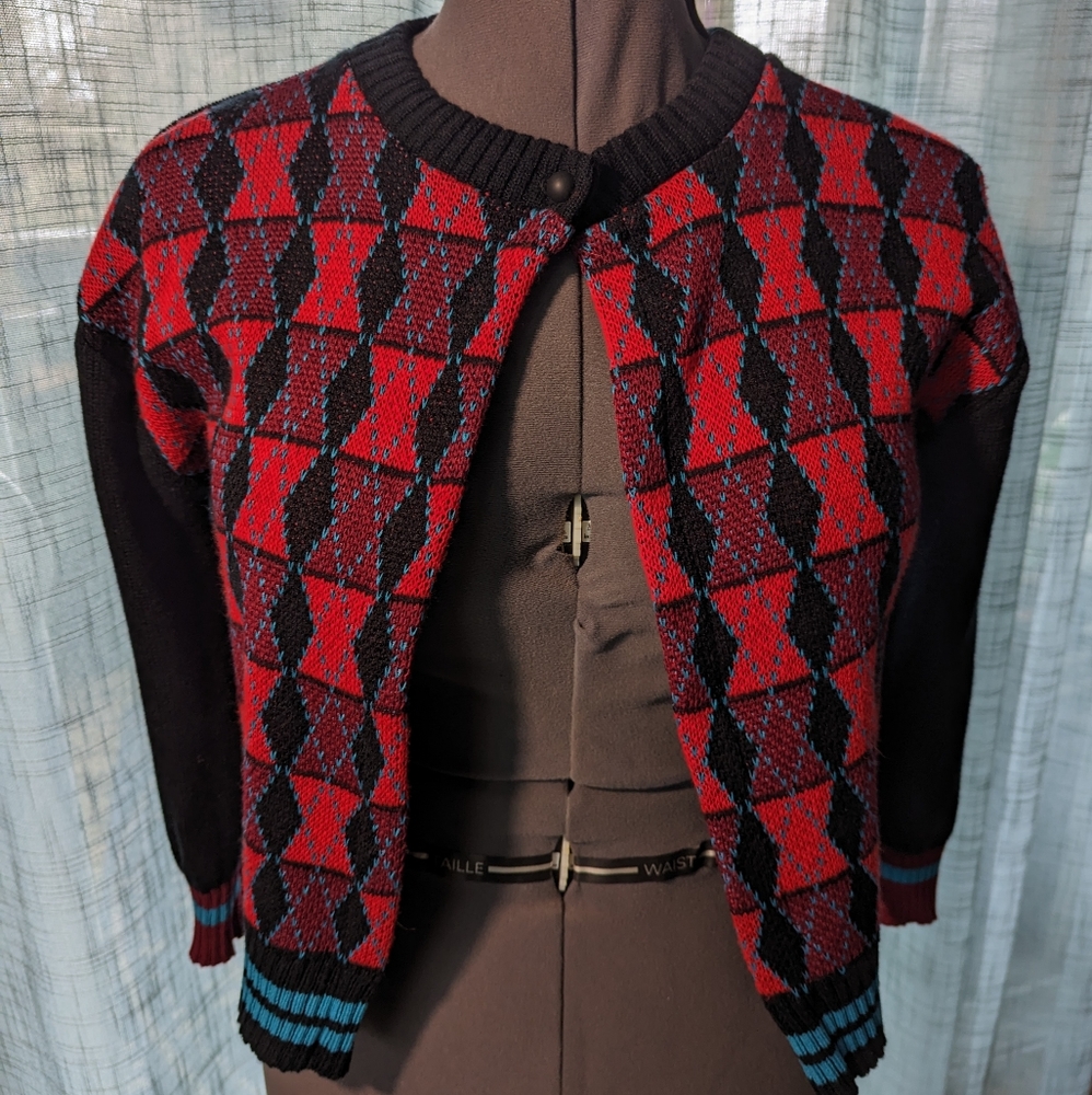 Elhoffer Black Widow Hourglass Cardigan